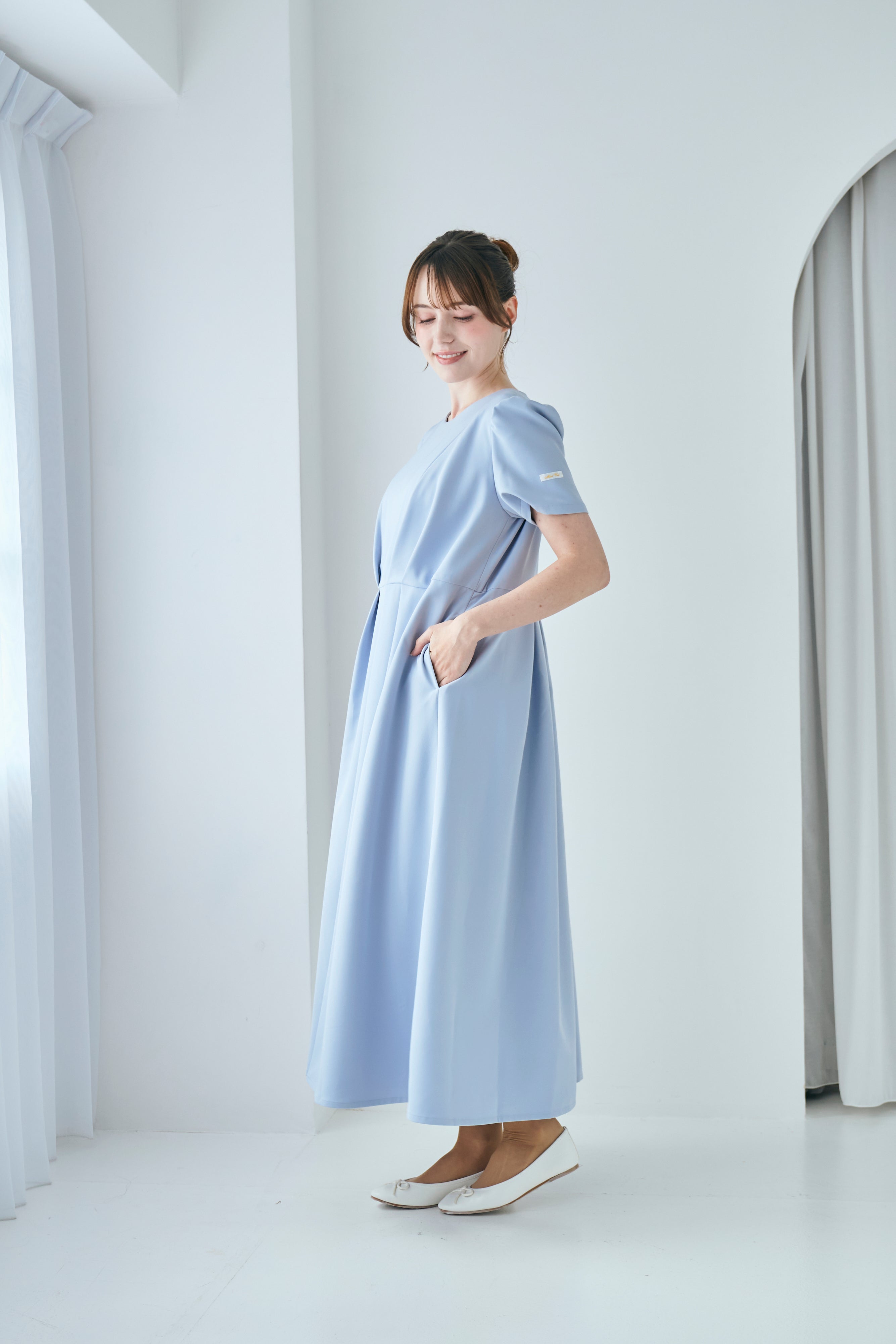 Bloom Dress【Blue】数量限定 / 7月末お届け予定