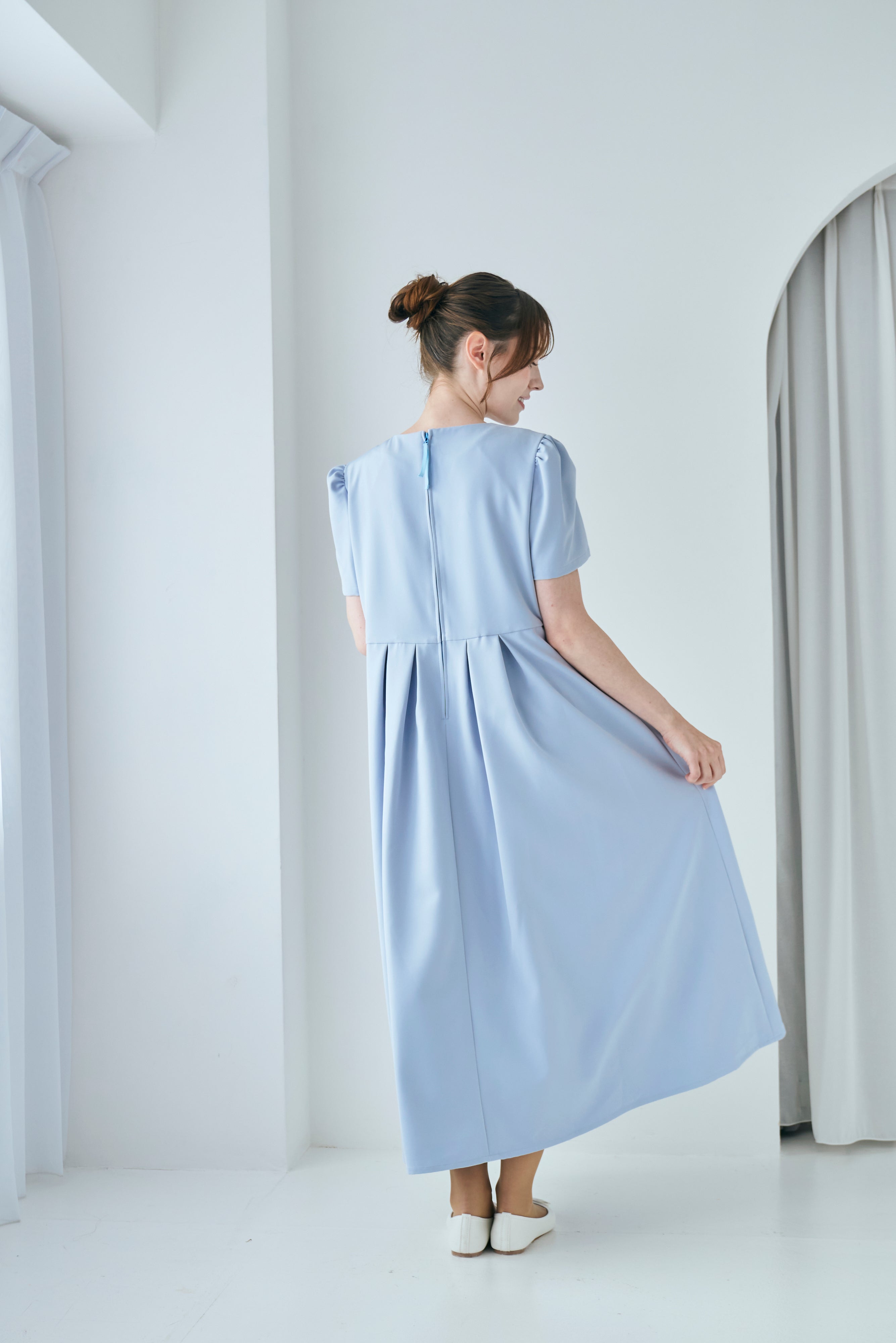 Bloom Dress【Blue】数量限定 / 7月末お届け予定