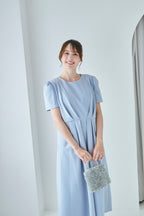 Bloom Dress【Blue】数量限定 / 7月末お届け予定