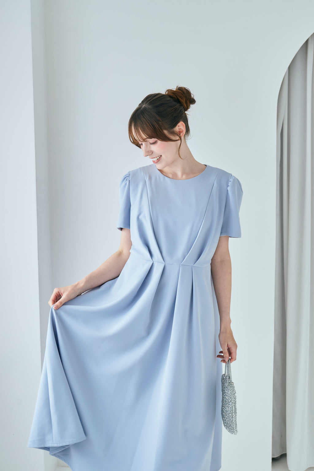 Bloom Dress【Blue】数量限定 / 7月末お届け予定