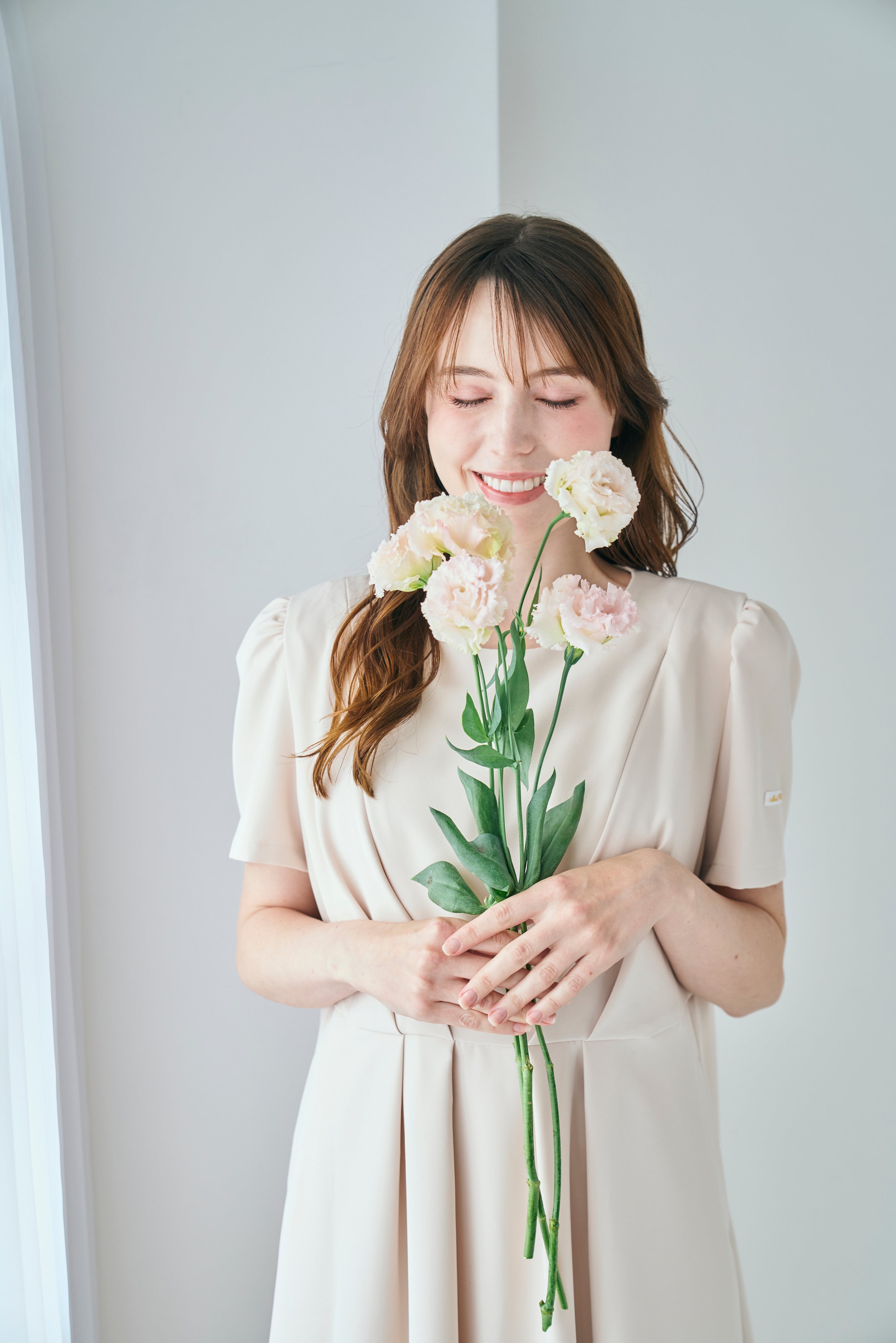Bloom Dress【Beige】数量限定 / 7月末お届け予定