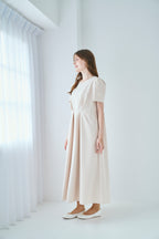 Bloom Dress【Beige】数量限定 / 7月末お届け予定