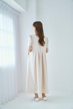 Bloom Dress【Beige】数量限定 / 7月末お届け予定