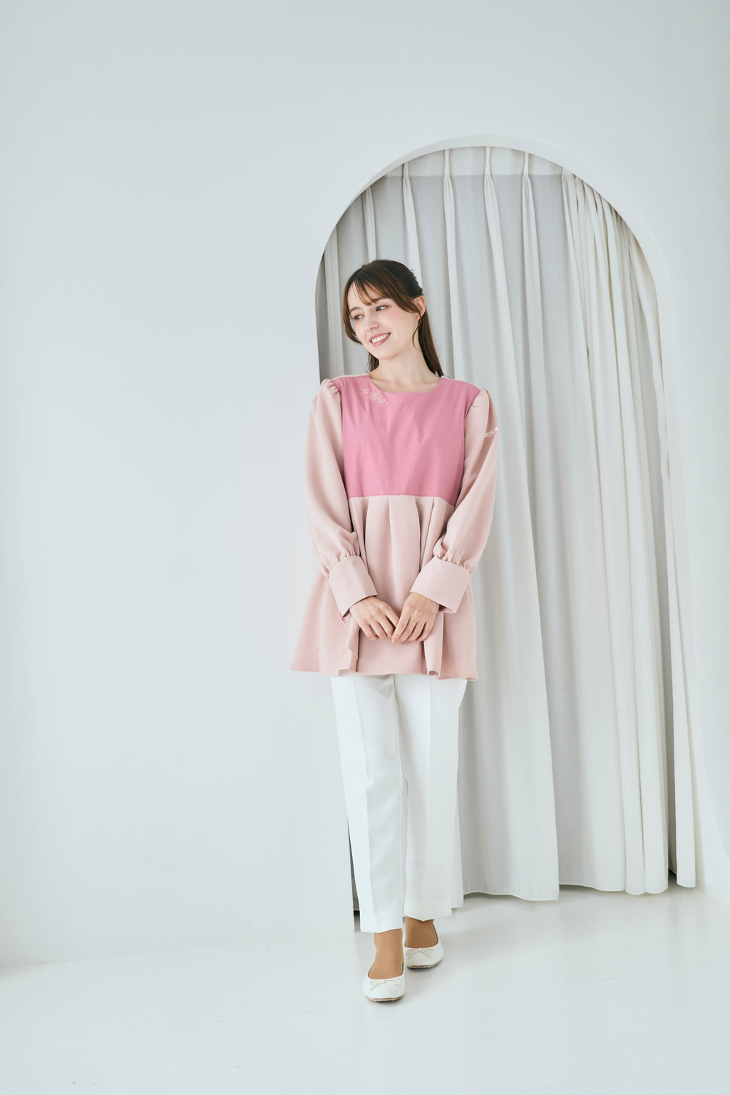 Bossom tunic 【Pink】