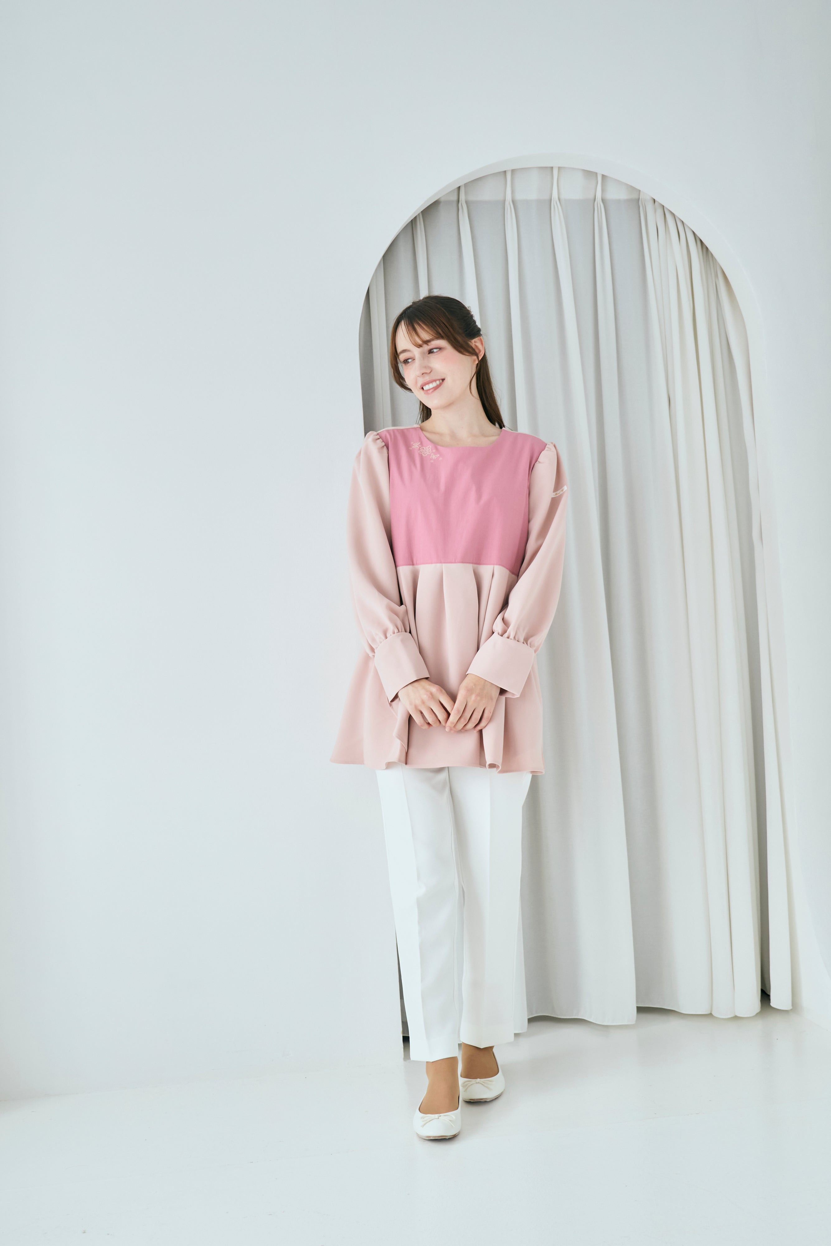 Bossom tunic 【Pink】