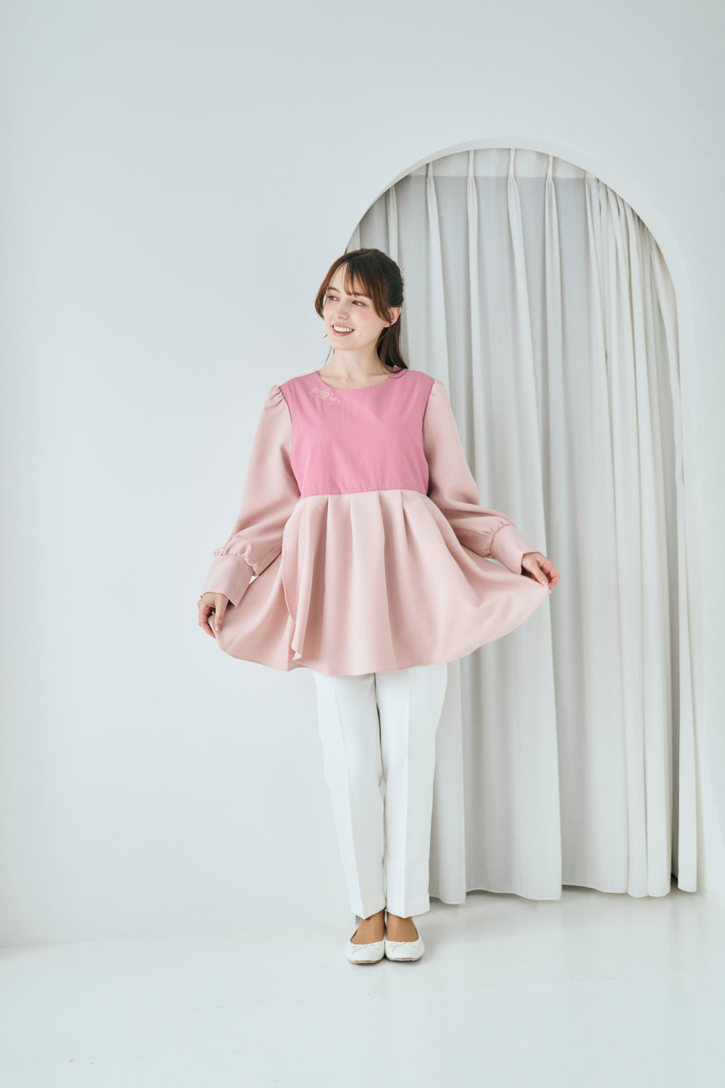 Bossom tunic 【Pink】