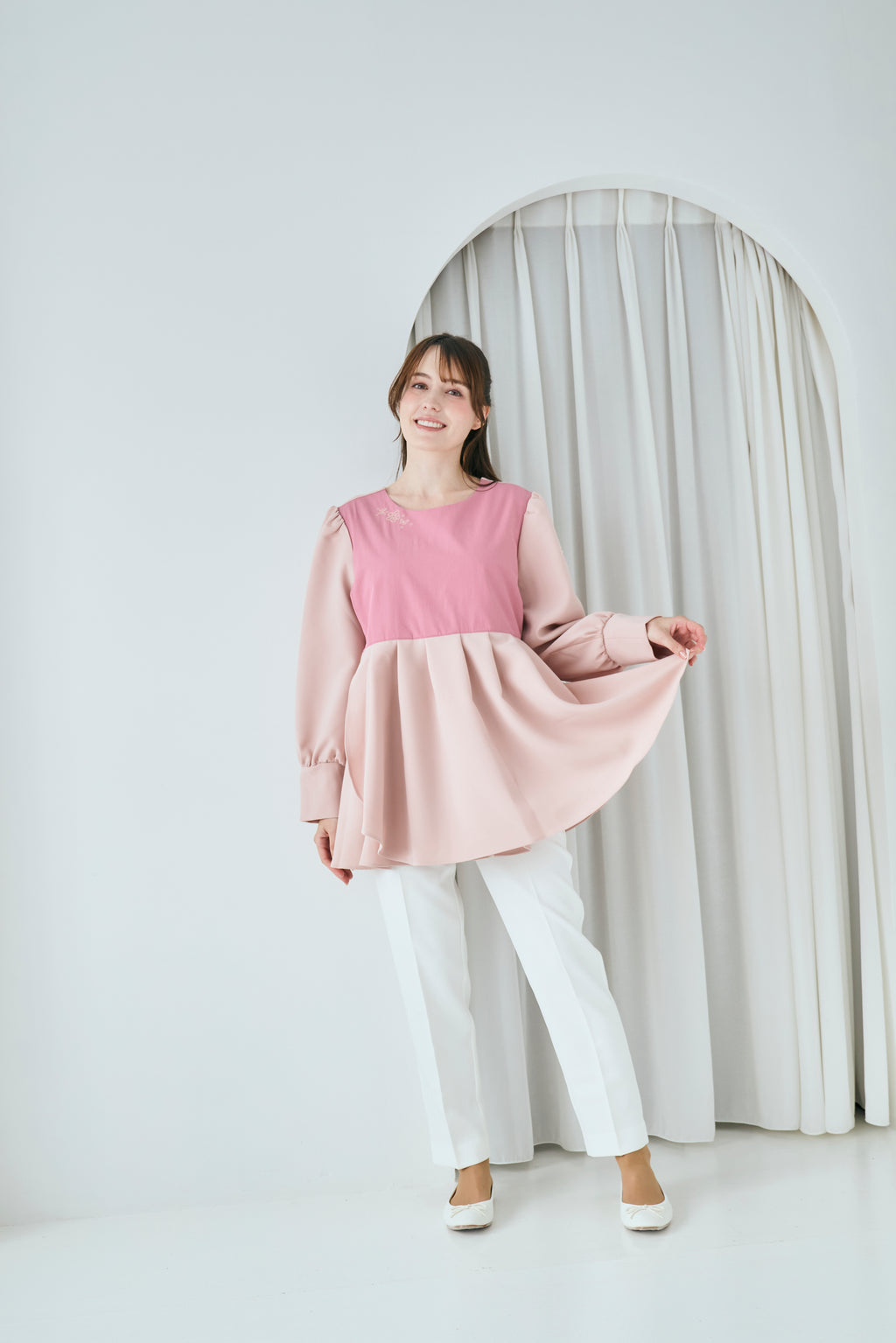 Bossom tunic 【Pink】