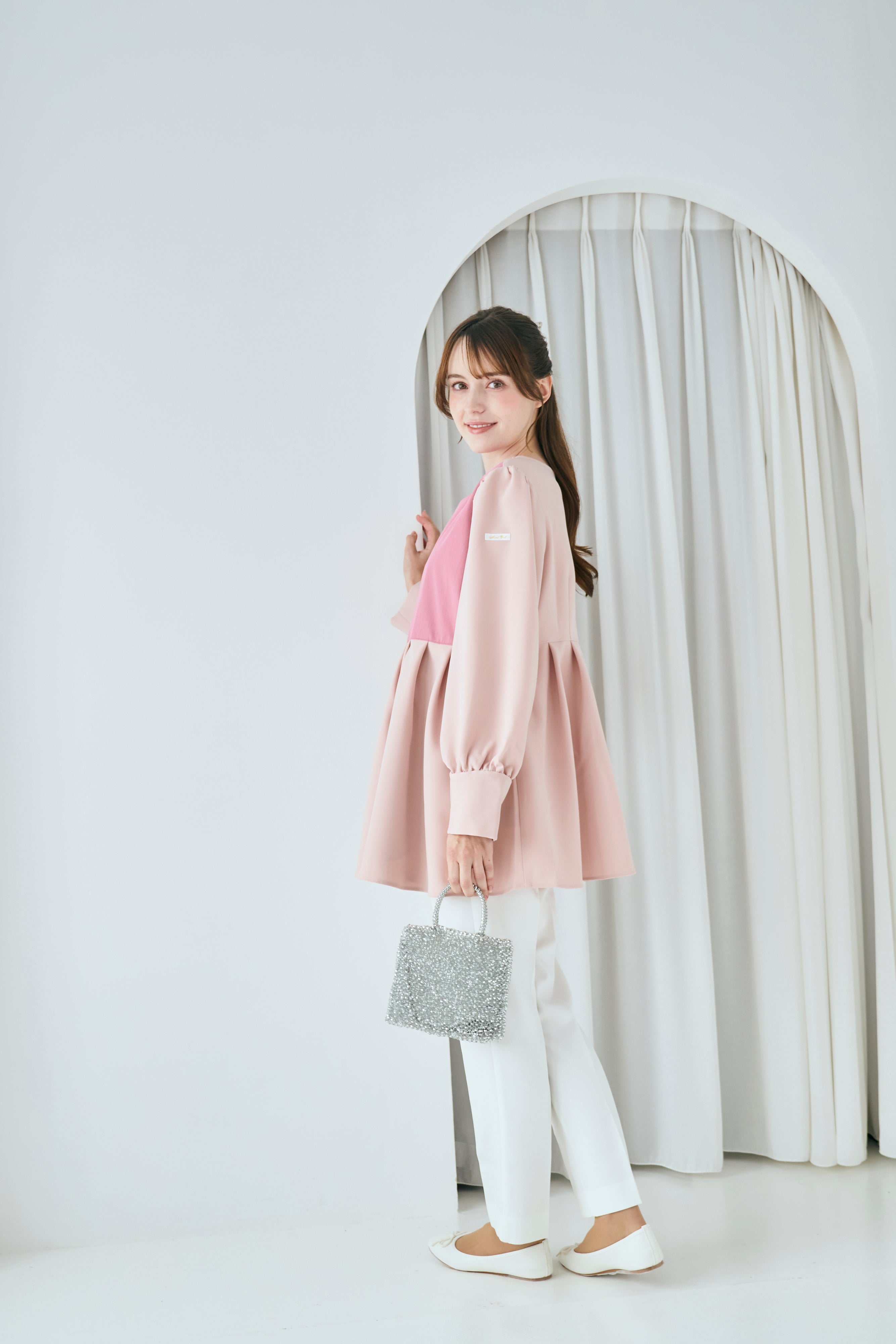 Bossom tunic 【Pink】
