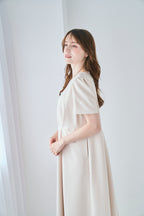 Bloom Dress【Beige】数量限定 / 7月末お届け予定