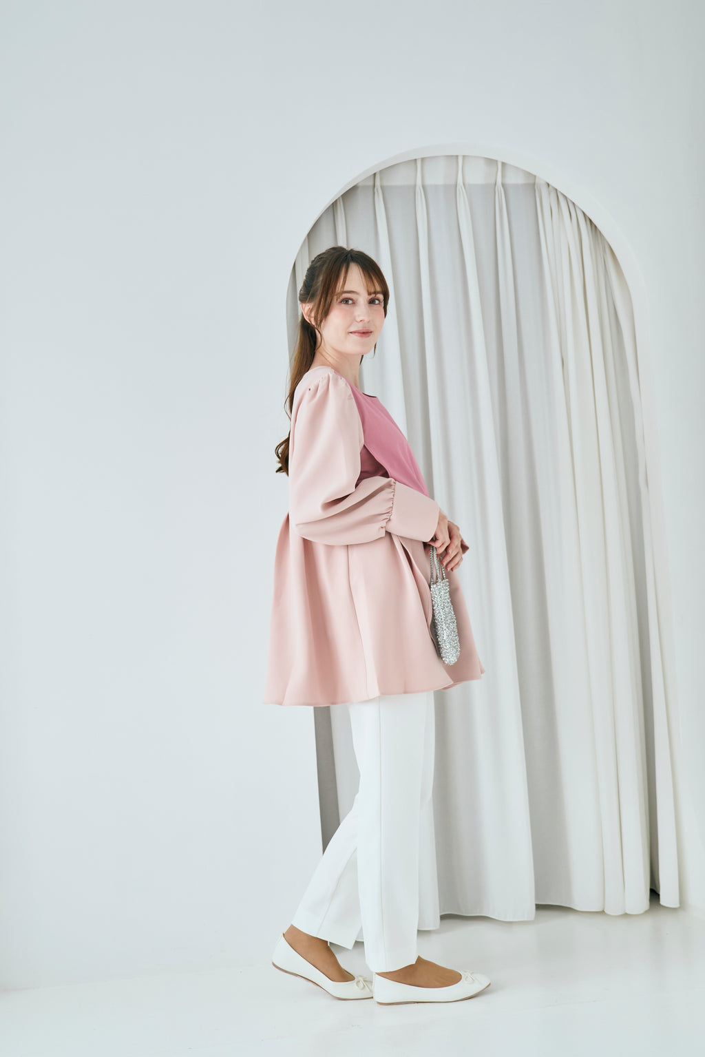 Bossom tunic 【Pink】