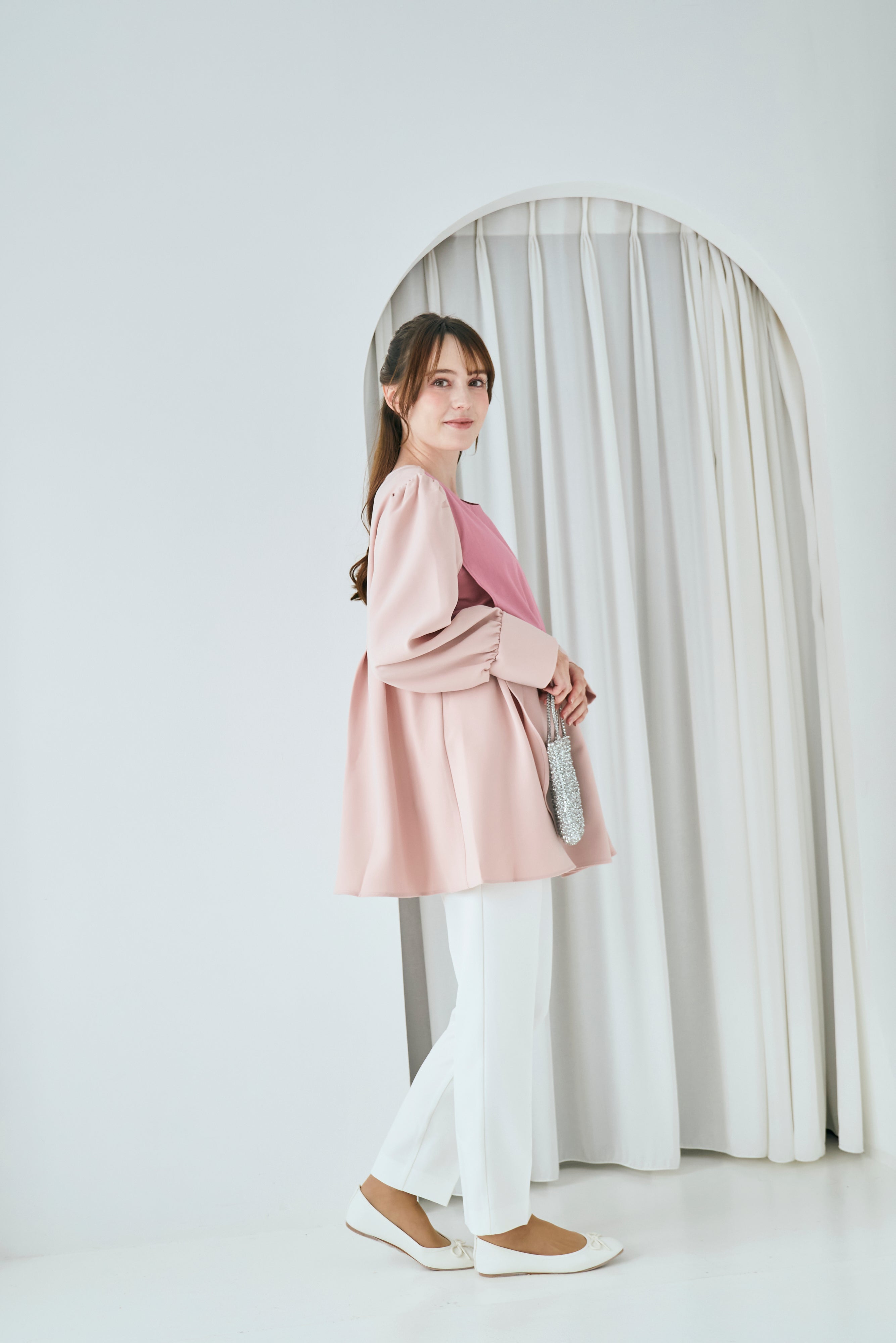 Bossom tunic 【Pink】