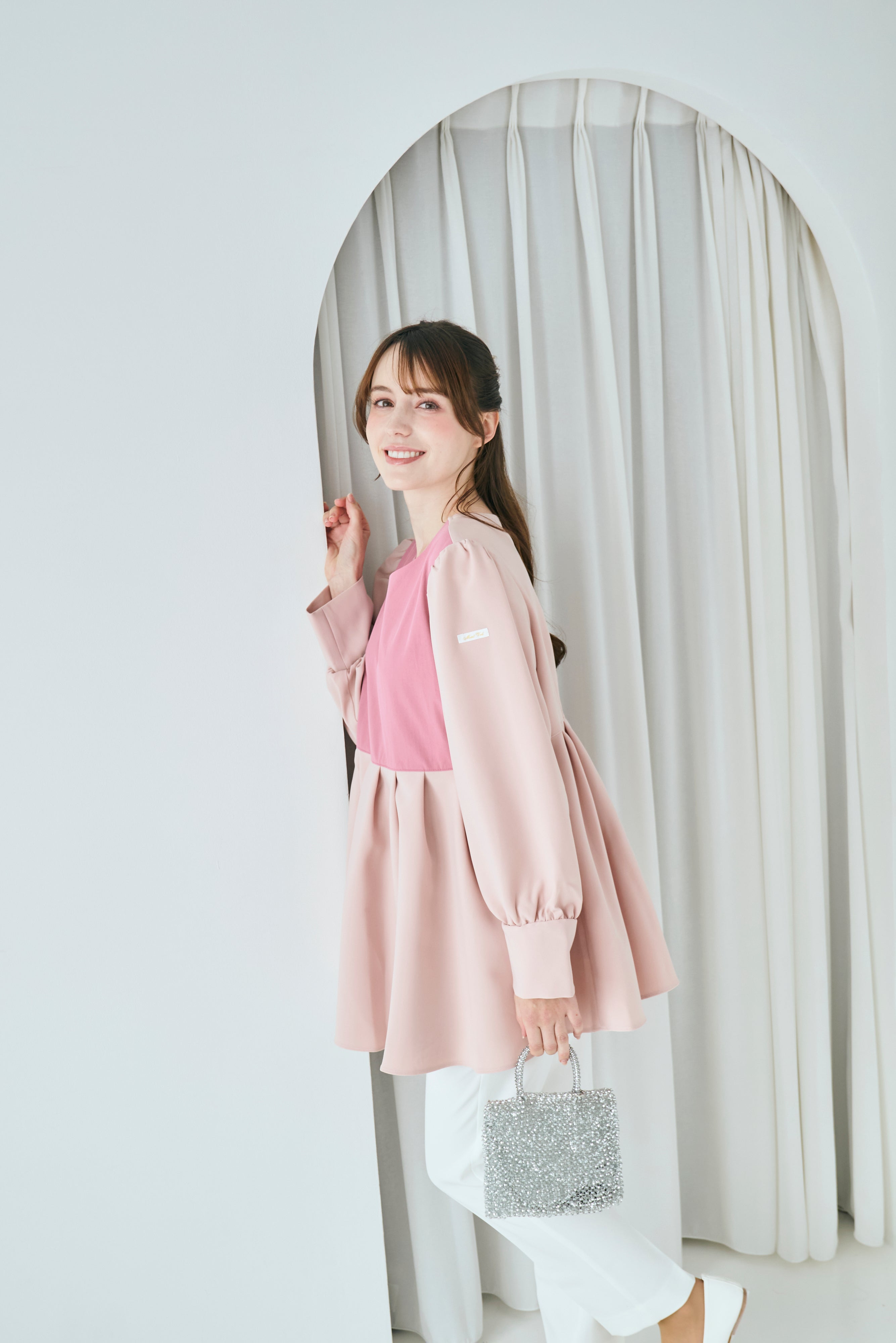 Bossom tunic 【Pink】