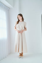 Bloom Dress【Beige】数量限定 / 7月末お届け予定