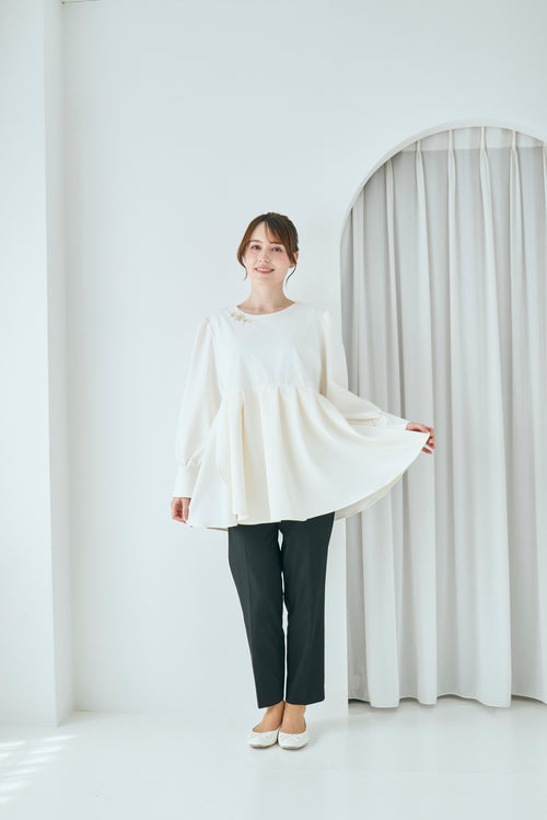 Blossom tunic【White】