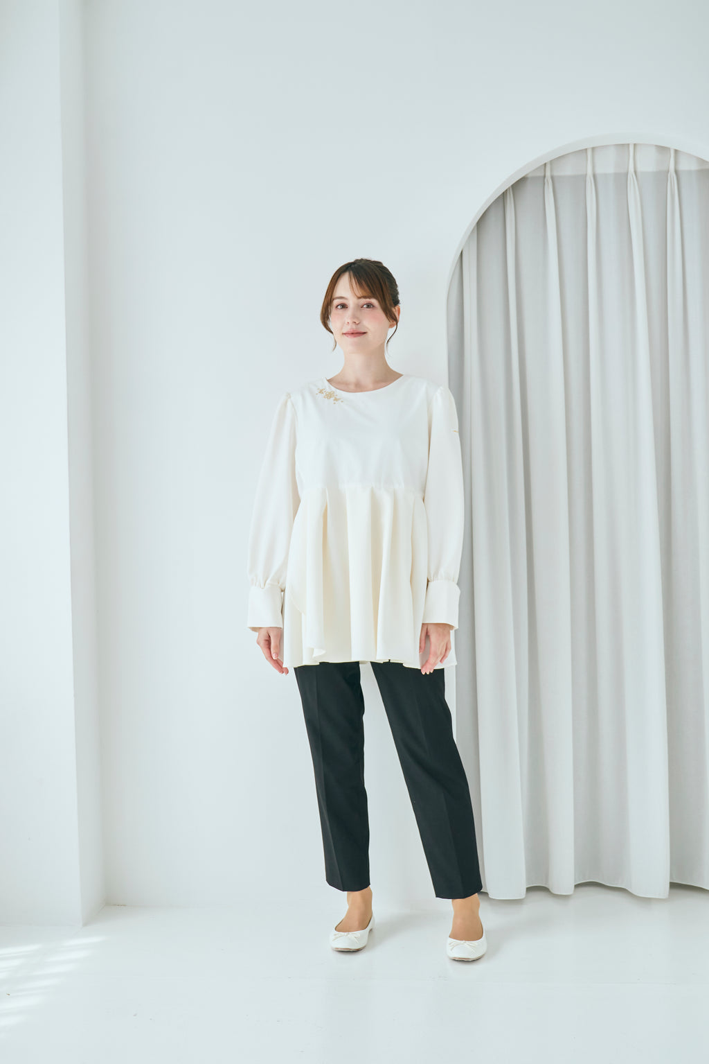 Blossom tunic【White】