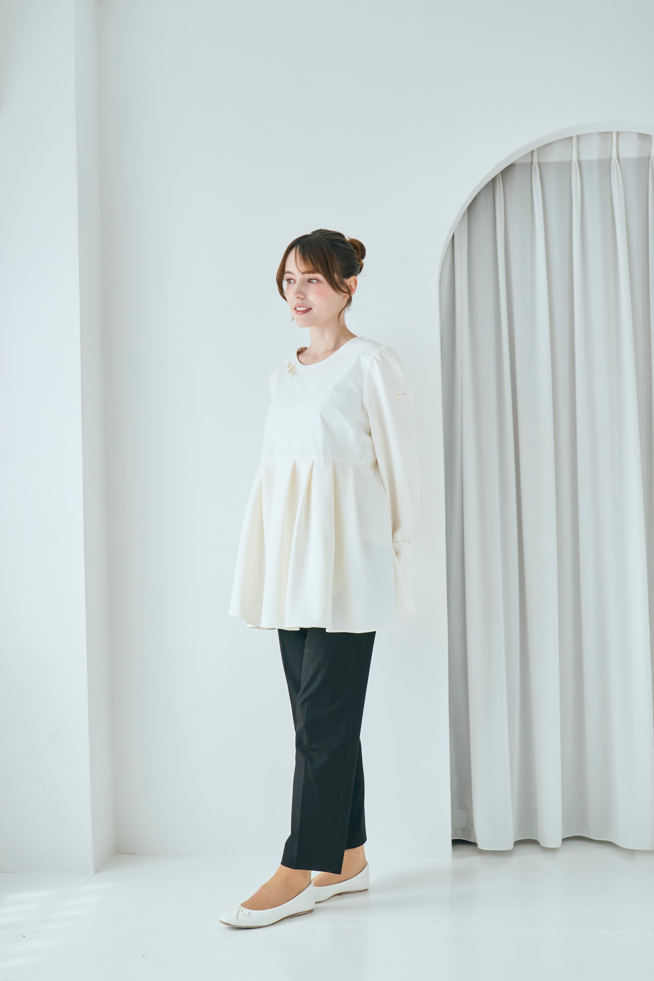 Blossom tunic【White】
