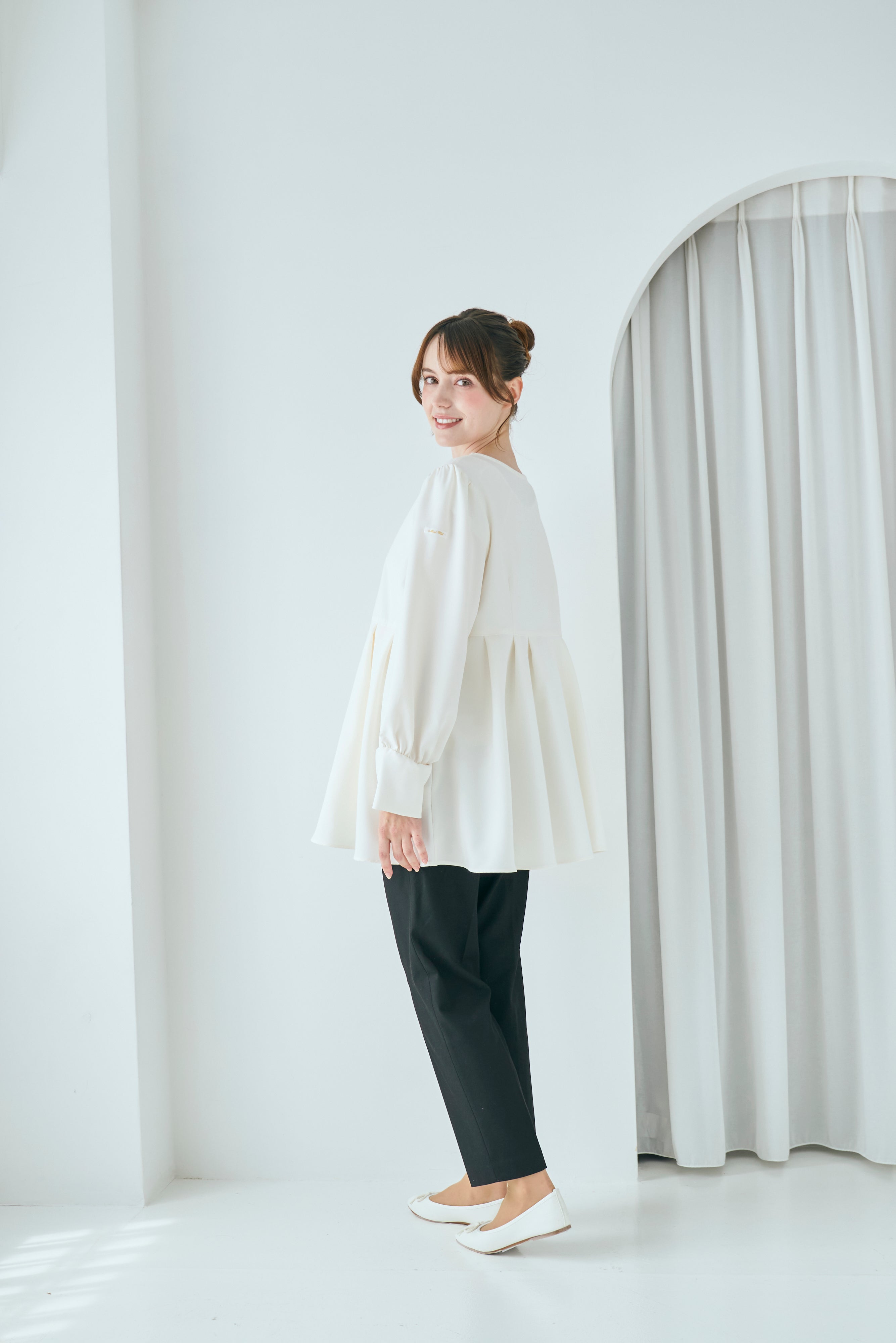 Blossom tunic【White】