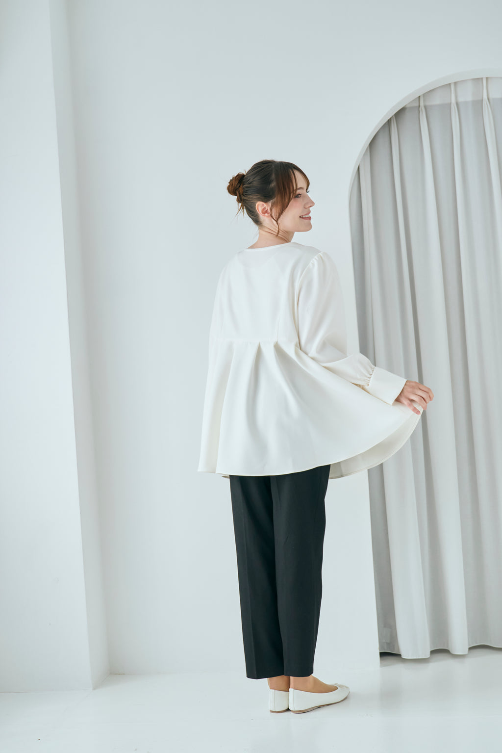 Blossom tunic【White】