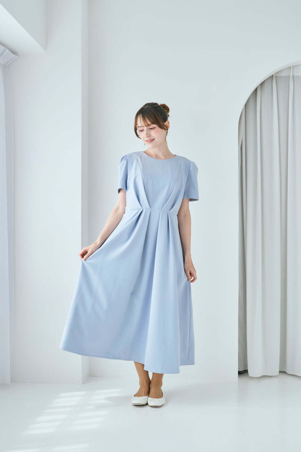 Bloom Dress【Blue】数量限定 / 7月末お届け予定