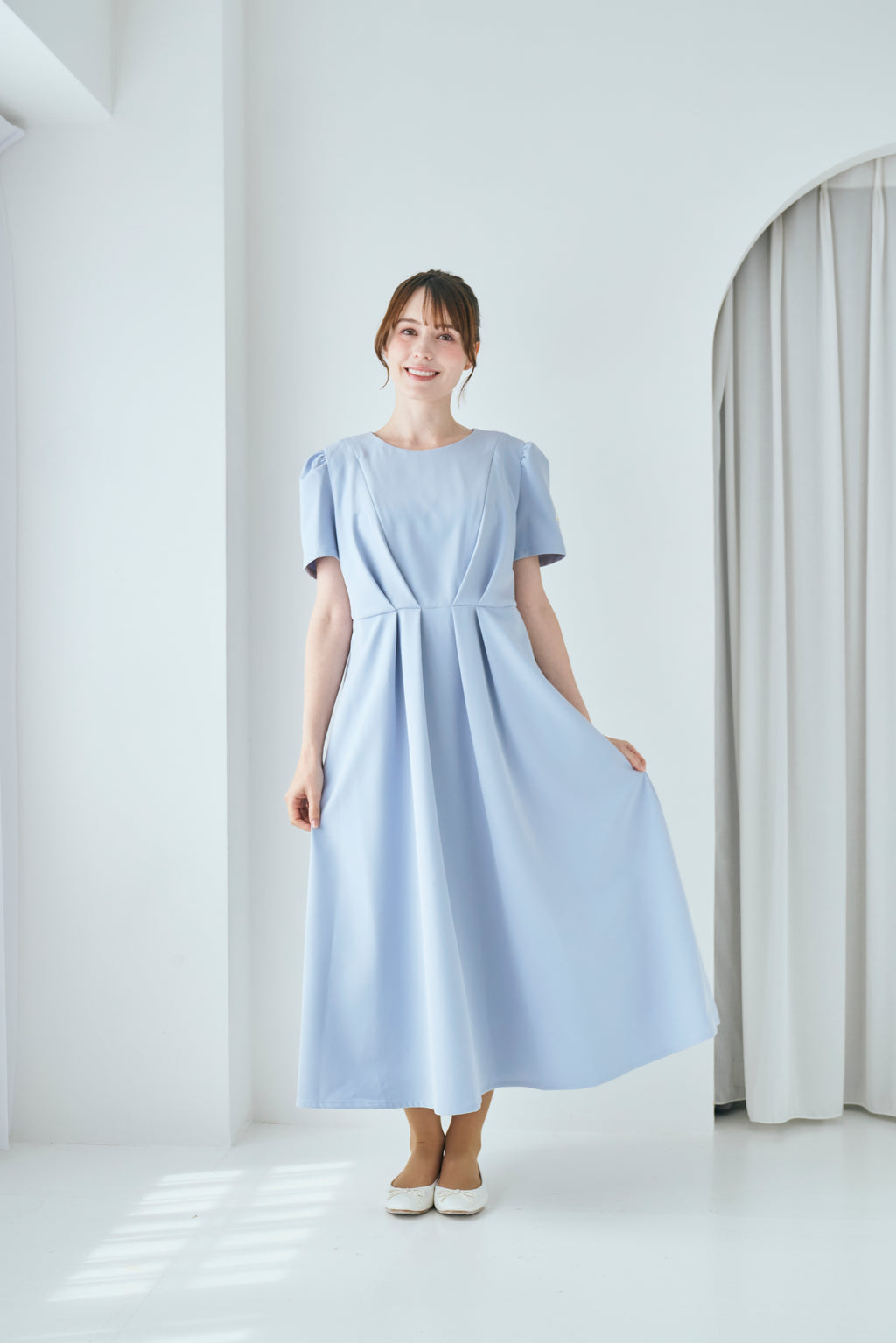 Bloom Dress【Blue】数量限定 / 7月末お届け予定