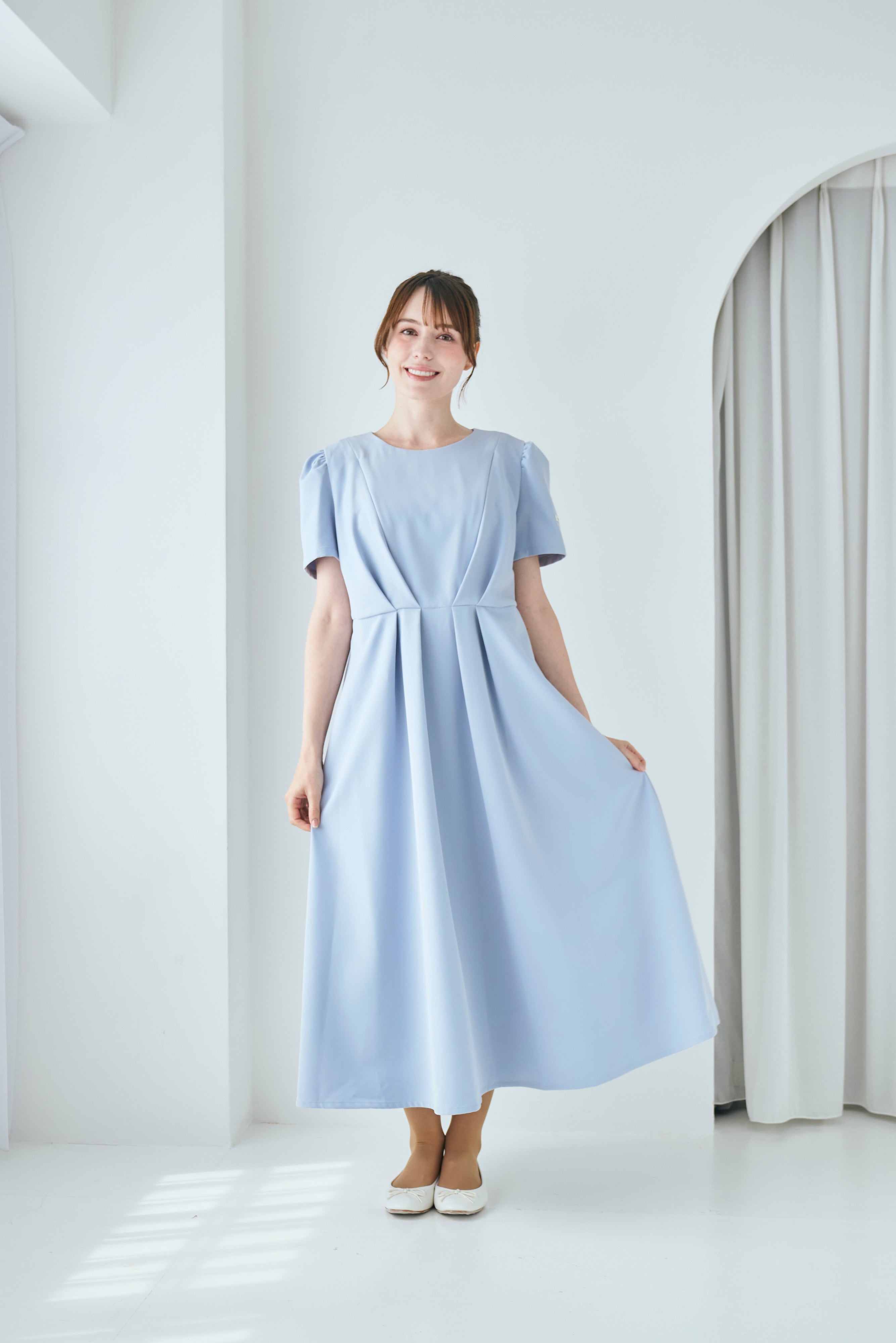 Bloom Dress【Blue】数量限定 / 7月末お届け予定