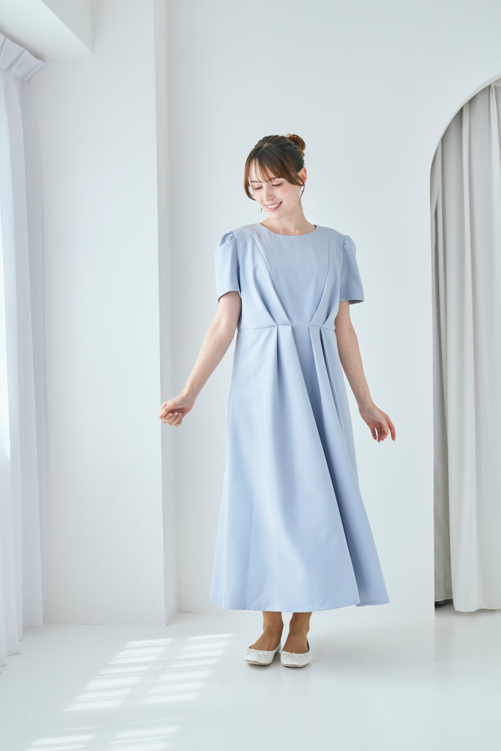 Bloom Dress【Blue】数量限定 / 7月末お届け予定
