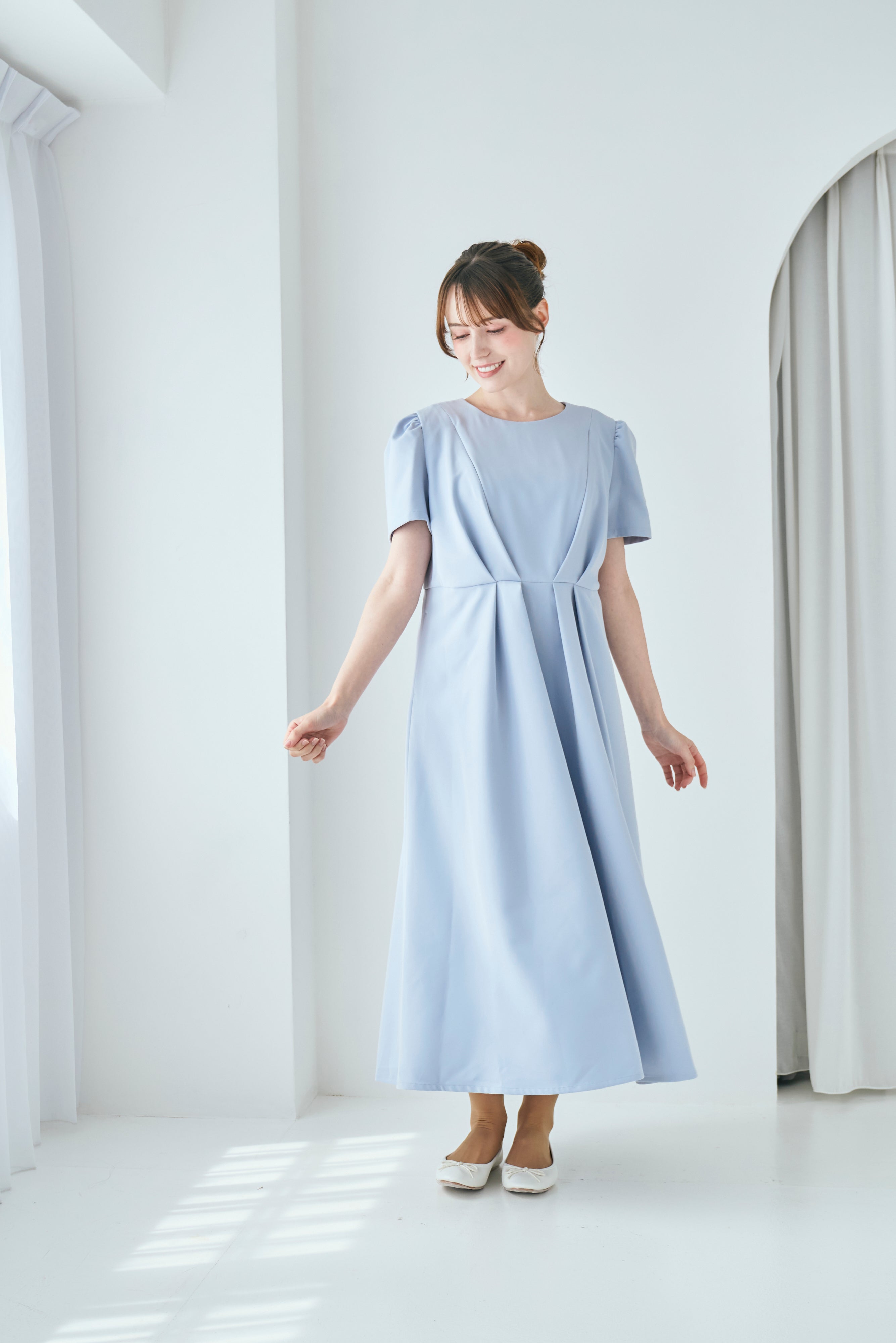 Bloom Dress【Blue】数量限定 / 7月末お届け予定