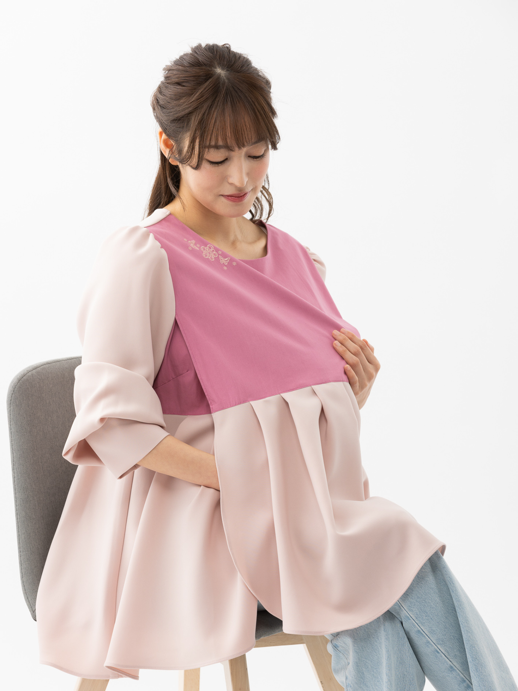 Bossom tunic 【Pink】